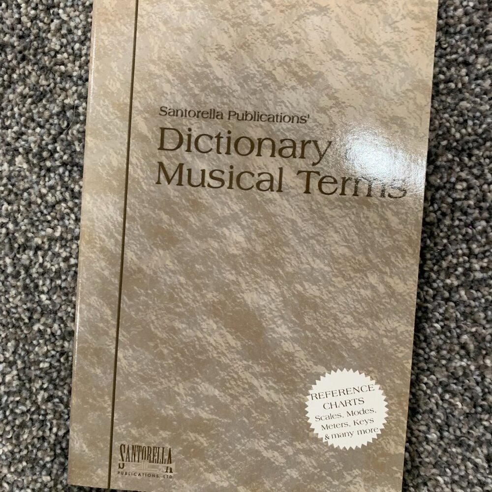 Coffee Table Book - Dictionary of Musical Terms